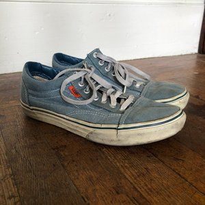 Vintage chambray sky blue canvas VANS unisex